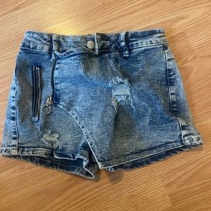 Size xs denim skort